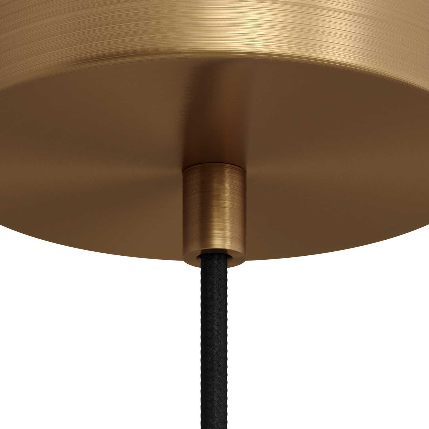 Serracavo cilindrico in metallo completo di tige, dado e rondella - Bronzo satinato