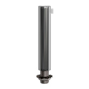 Serracavo cilindrico in metallo lunghezza 7 cm completo di tige, dado e rondella - Cromo