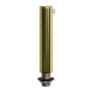 Serracavo cilindrico in metallo lunghezza 7 cm completo di tige, dado e rondella - Ottone