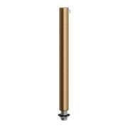 Serracavo cilindrico in metallo lunghezza 15 cm completo di tige, dado e rondella - Bronzo satinato