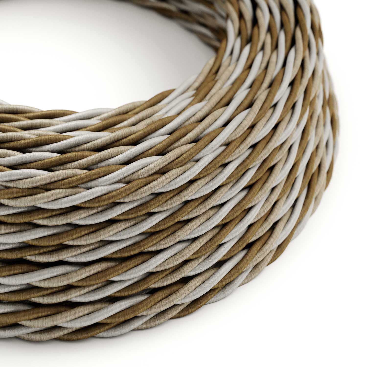 Cavo tessile colorato Windsor - L'Originale Creative Cables, ideale per progetti di illuminazione creativi - TG01