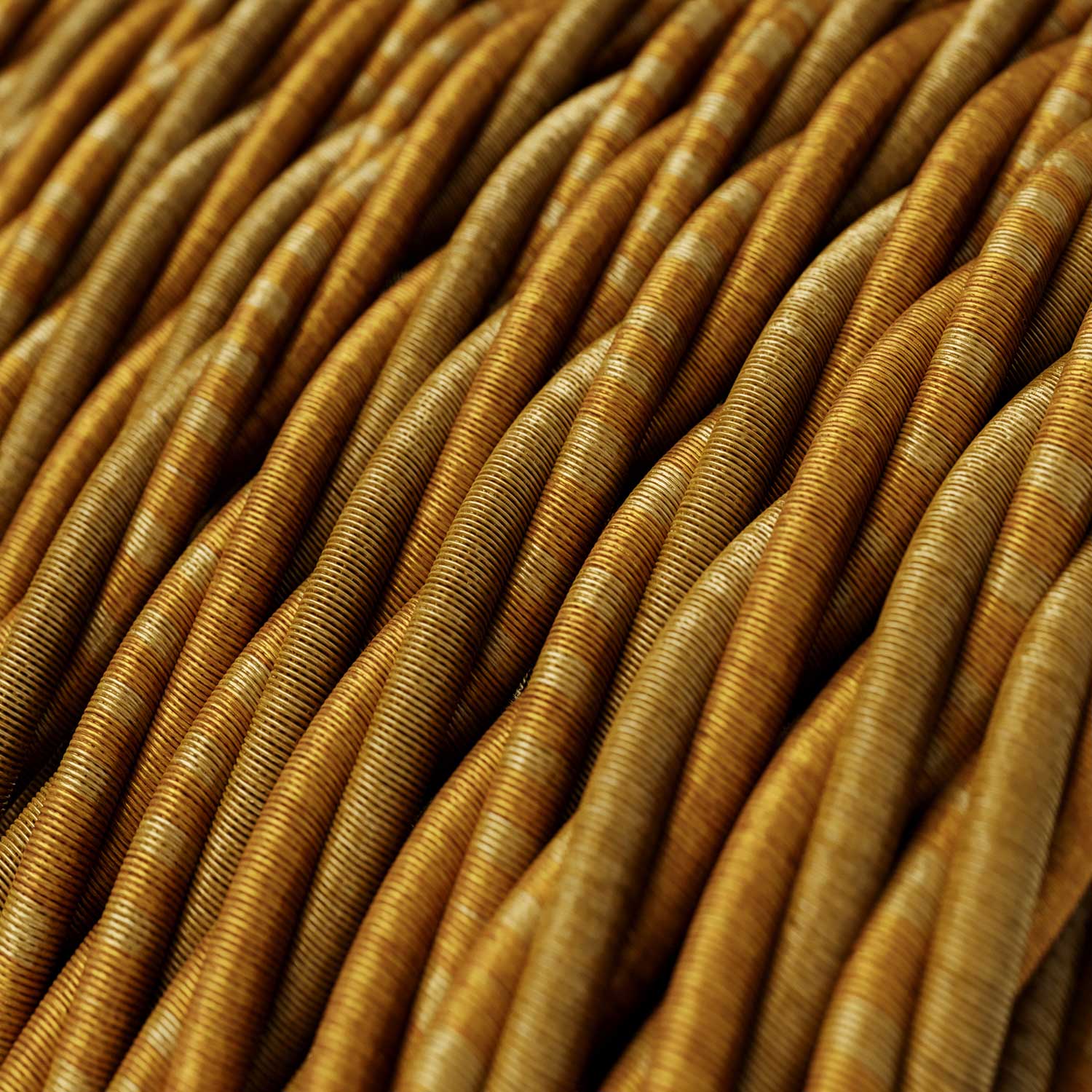 Corda elettrica in tessuto Borbone - L'Originale Creative Cables, adatto per impianti a vista di design - TG03