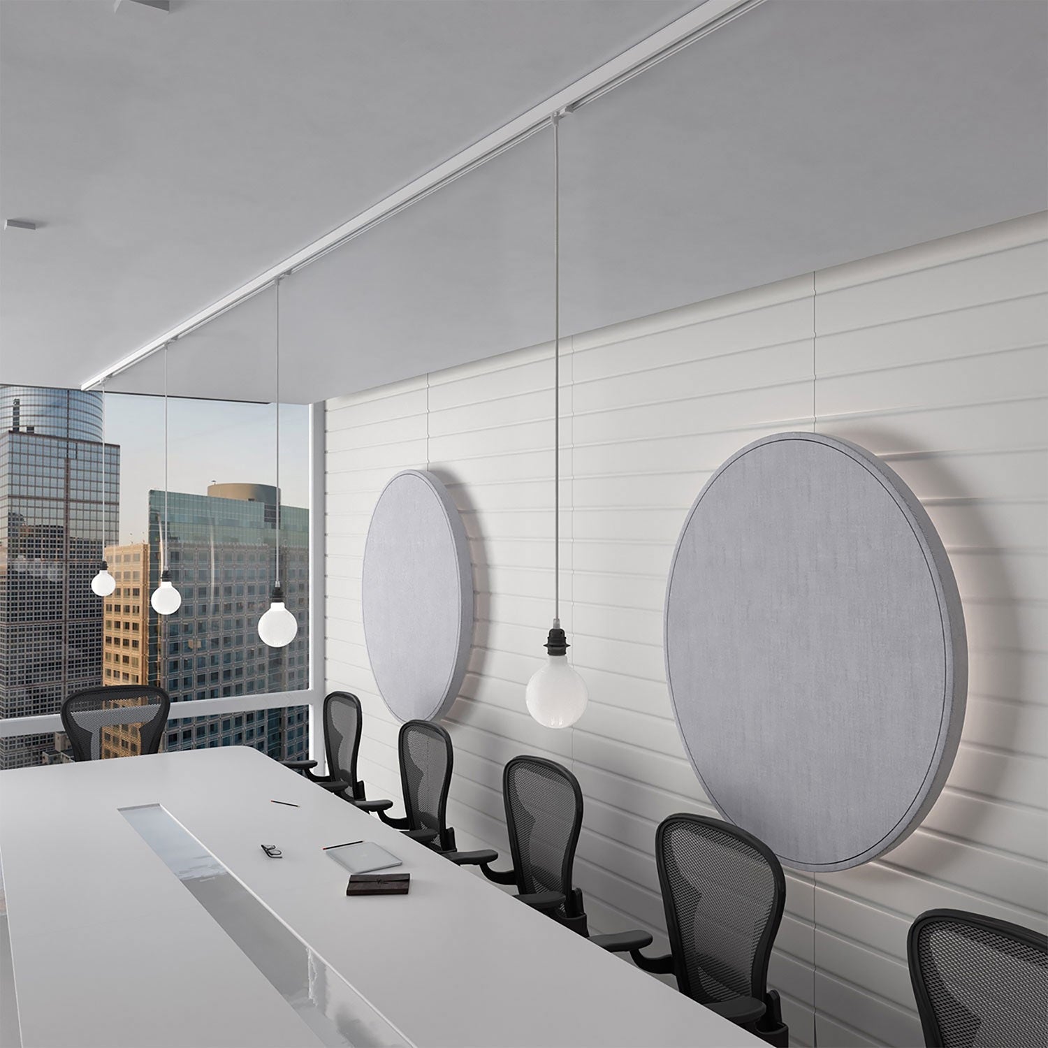 Adattatore Powergear Bianco per binario trifase - per sospensione