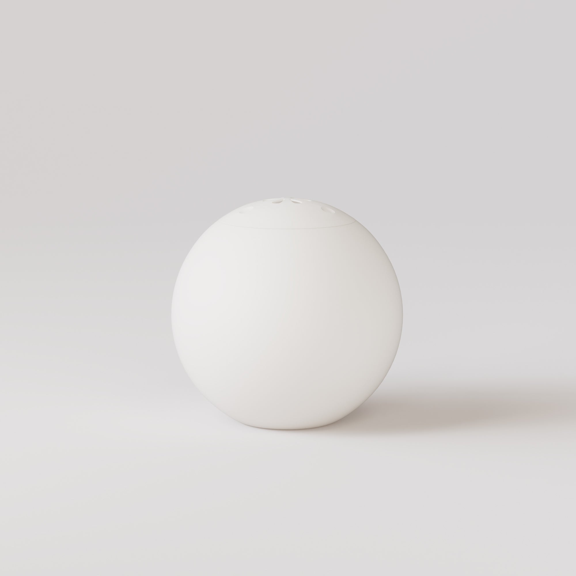 Applique da esterno Modulair IP65 con estensione a L e paralume a sfera infrangibile Unbreak-a-Ball - Bianco