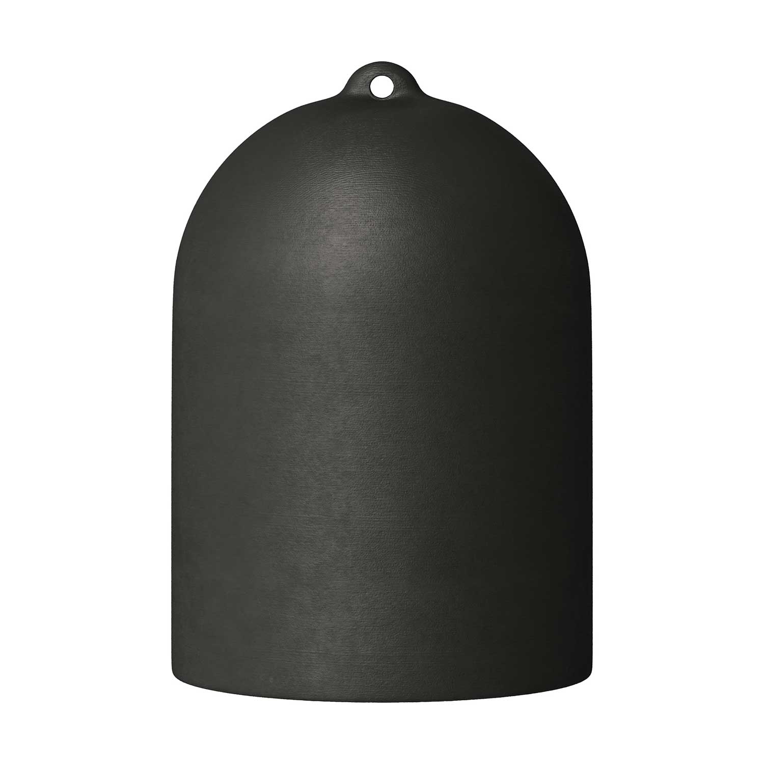 Campana Mini, paralume XS in ceramica per sospensione - Made in Italy - Lavagna