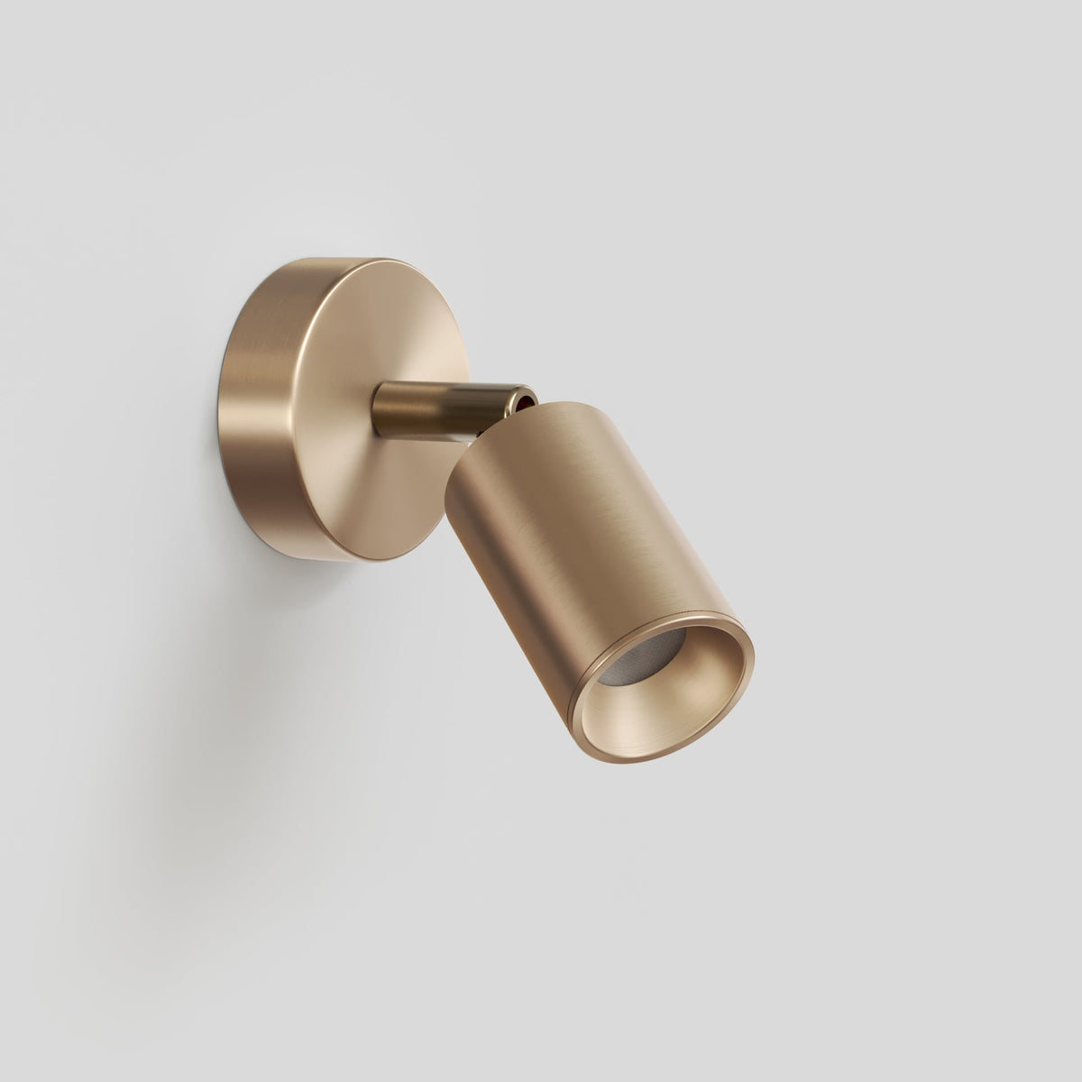 Faretto GU10 orientabile da parete o soffitto Bispot - Bronzo satinato - Creative Cables