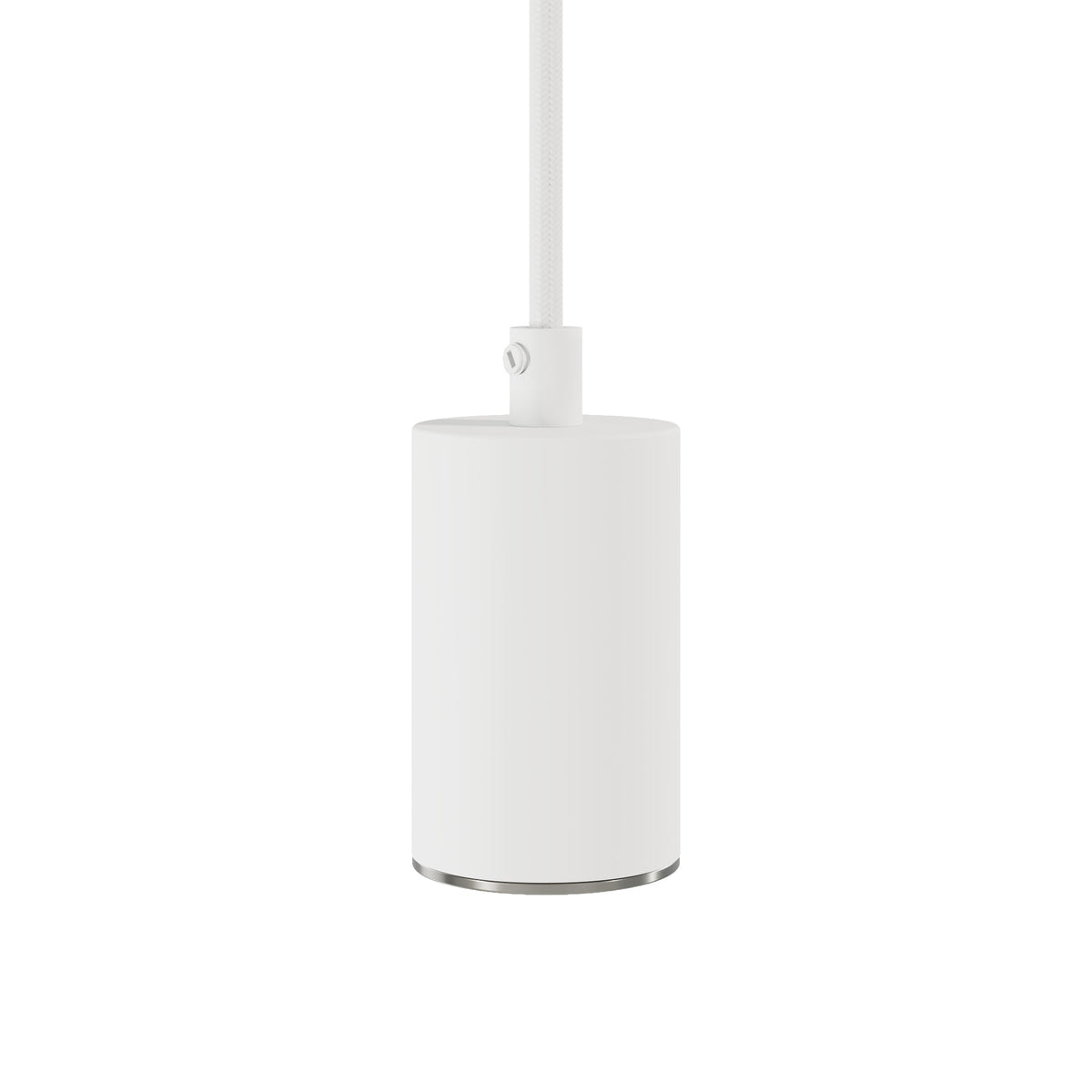 Faretto GU10 Spotlight LED Bispot - Bianco opaco / Cromo - Creative Cables