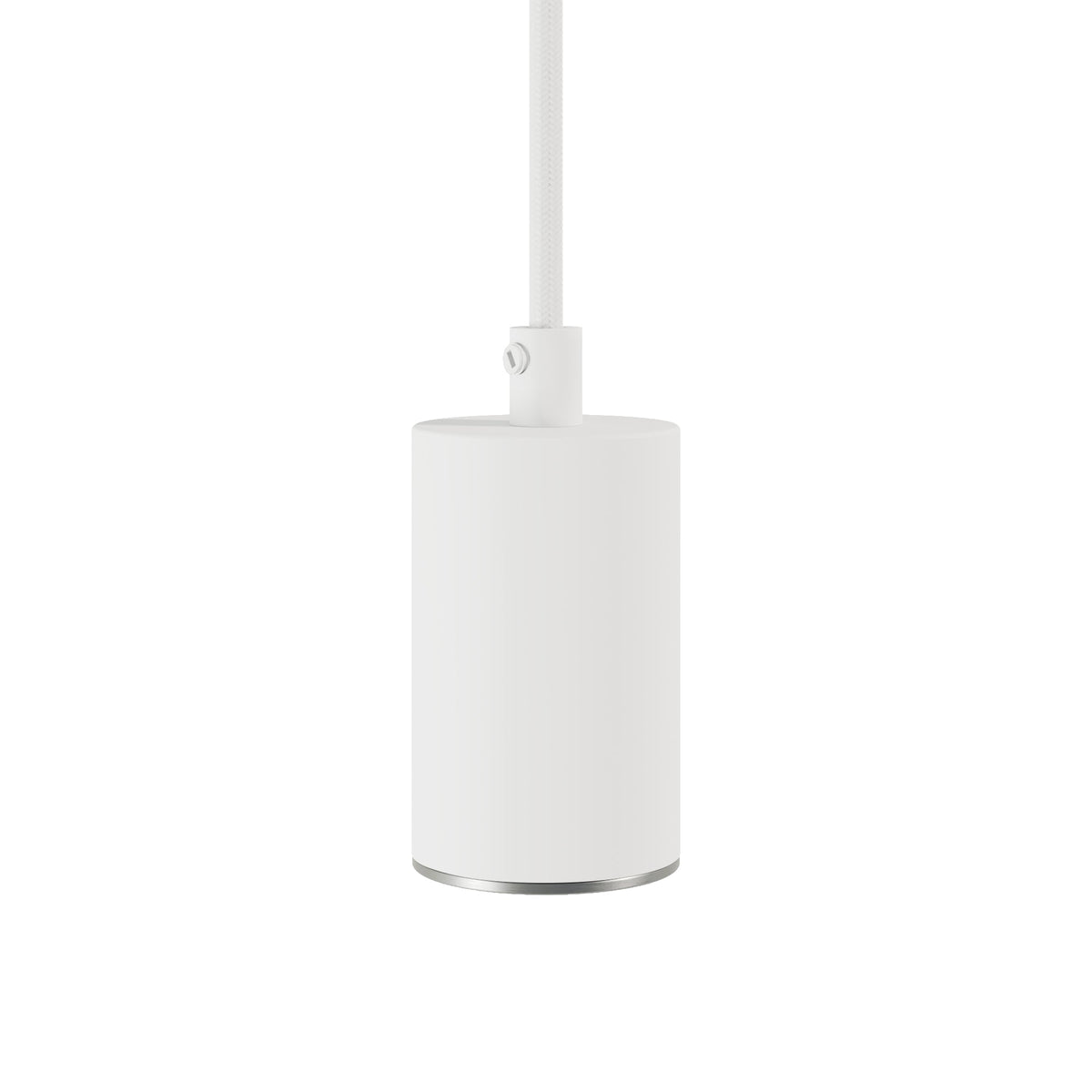 Faretto GU10 Spotlight LED Bispot - Bianco opaco / Titanio satinato - Creative Cables