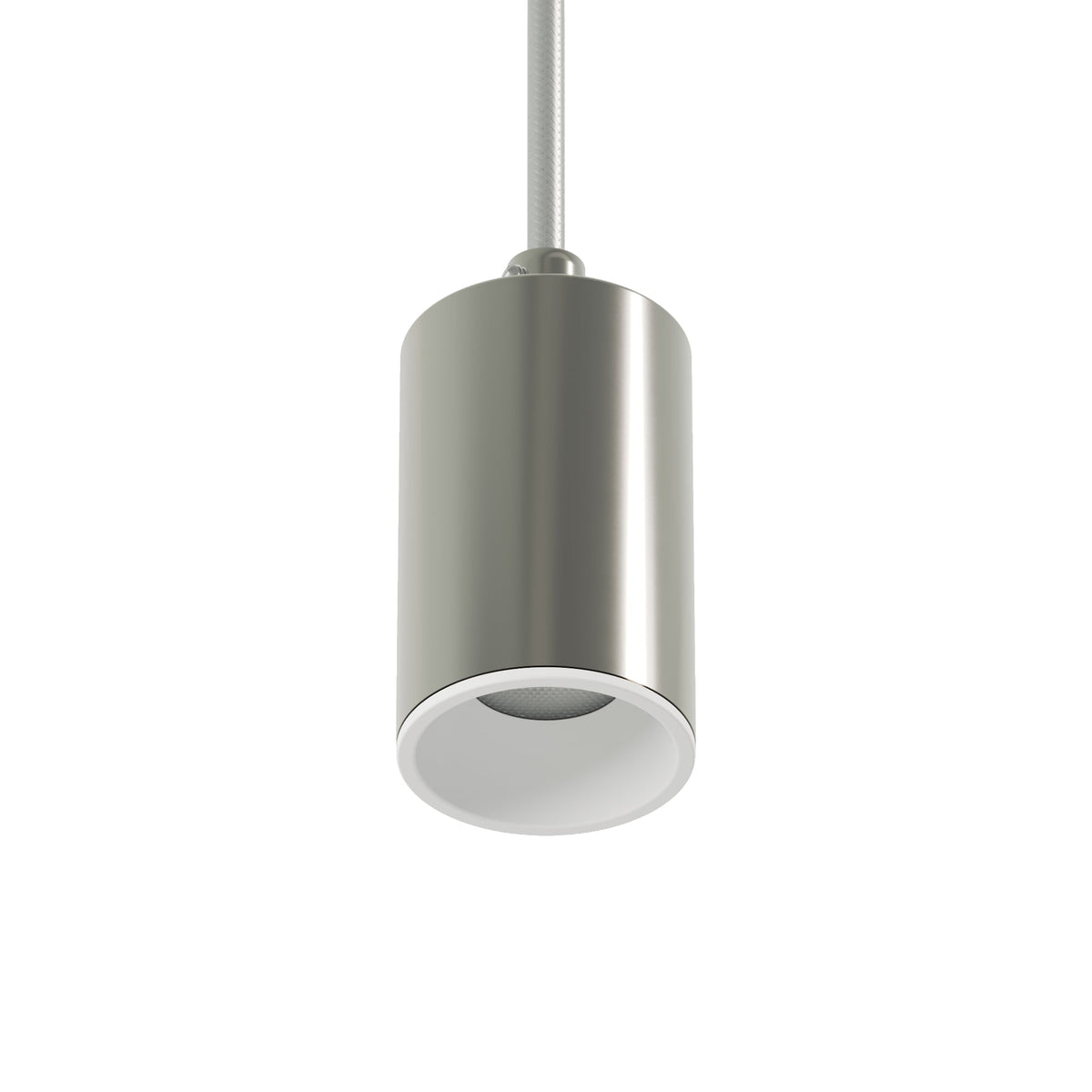 Faretto GU10 Spotlight LED Bispot - Cromo / Bianco opaco - Creative Cables
