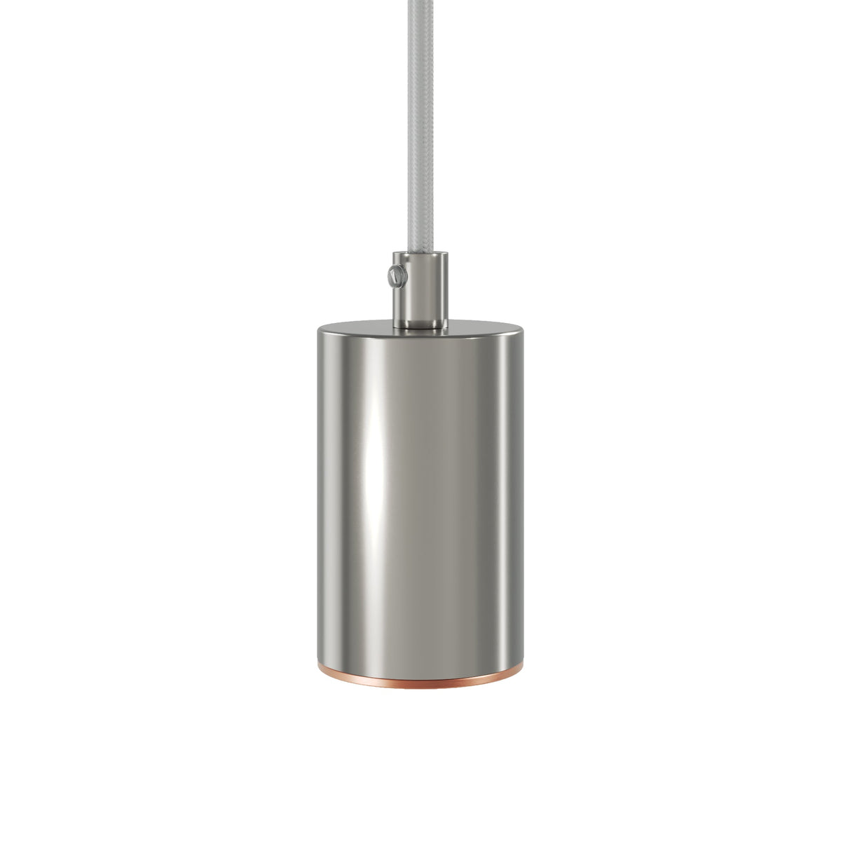 Faretto GU10 Spotlight LED Bispot - Cromo / Rame satinato - Creative Cables