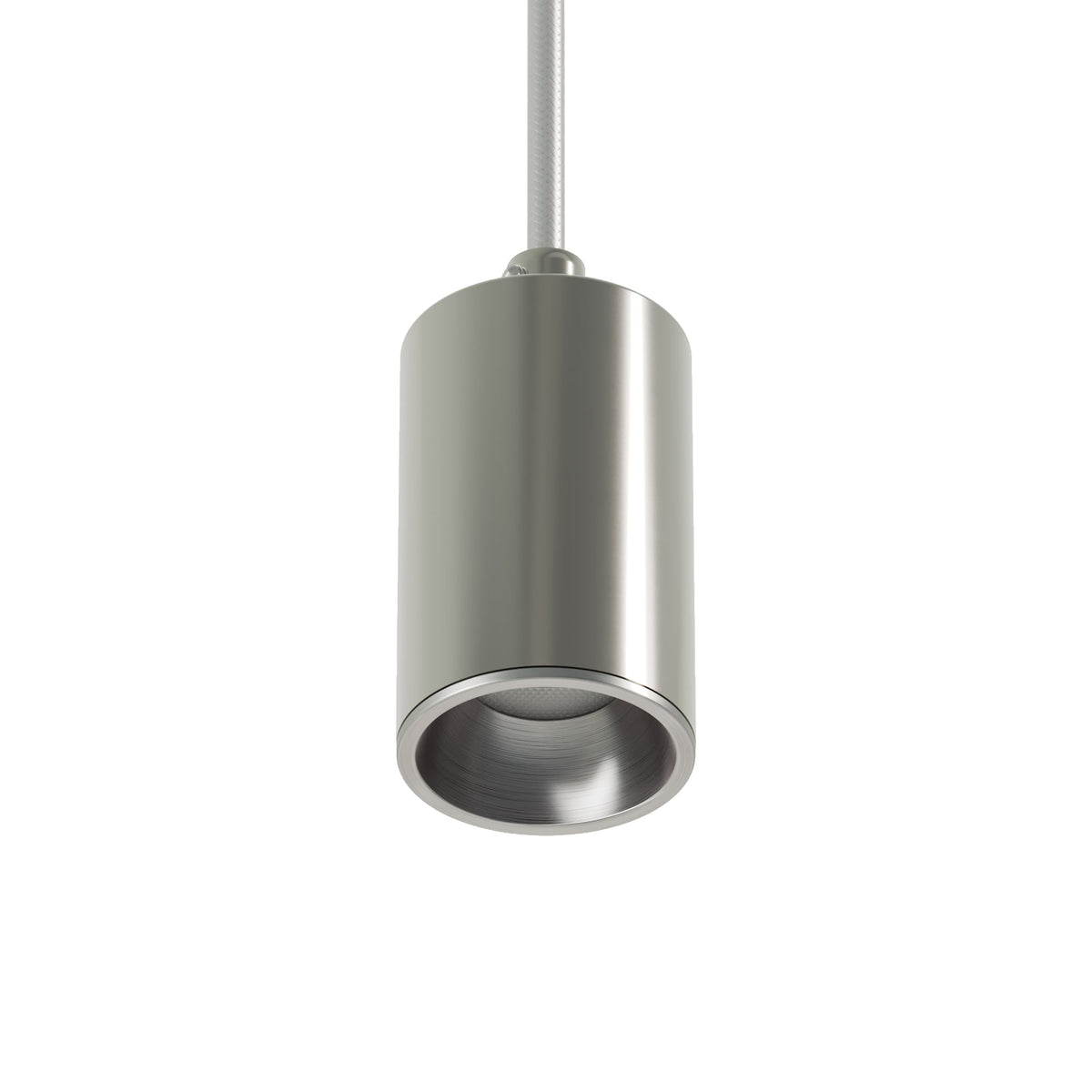 Faretto GU10 Spotlight LED Bispot - Cromo / Titanio satinato - Creative Cables