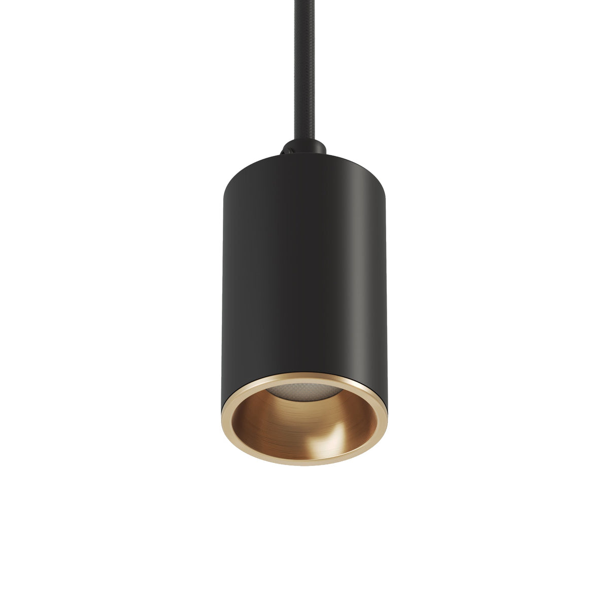 Faretto GU10 Spotlight LED Bispot - Nero / Bronzo satinato - Creative Cables