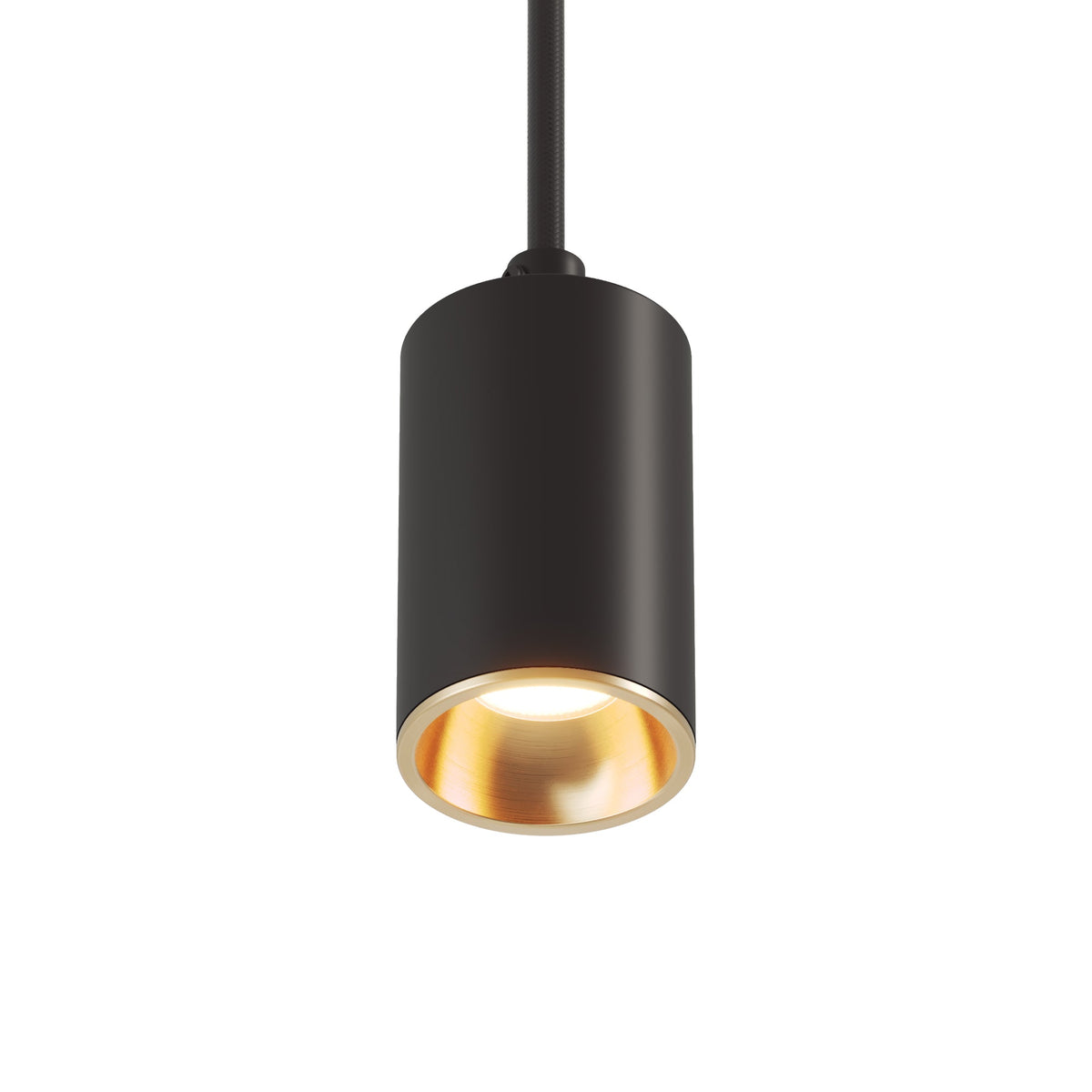 Faretto GU10 Spotlight LED Bispot - Nero / Bronzo satinato - Creative Cables