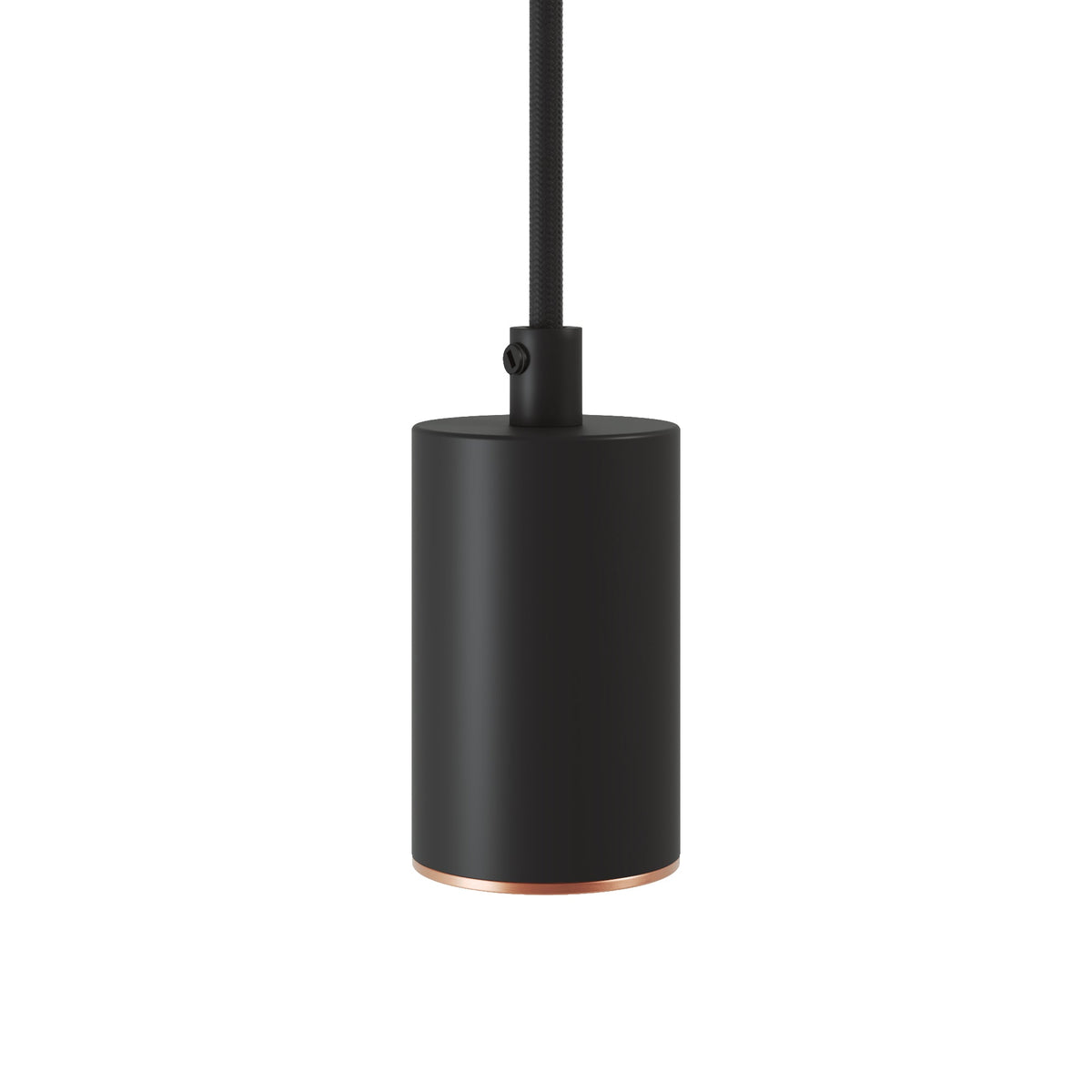 Faretto GU10 Spotlight LED Bispot - Nero / Rame satinato - Creative Cables