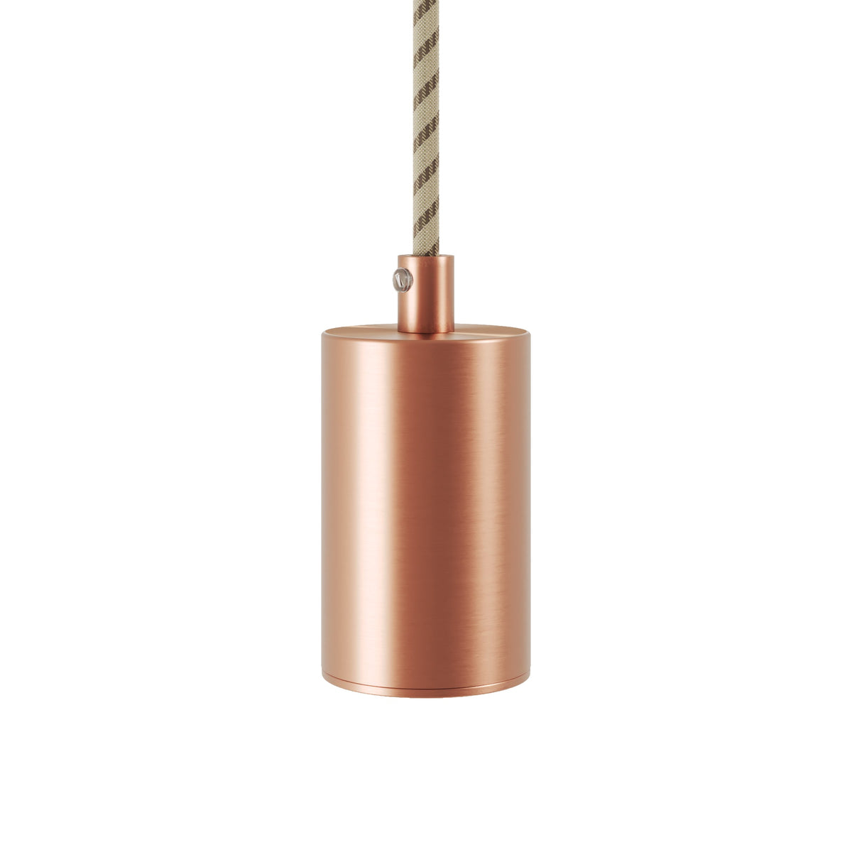 Faretto GU10 Spotlight LED Bispot - Rame satinato - Creative Cables