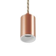Faretto GU10 Spotlight LED Bispot - Rame satinato / Bianco opaco - Creative Cables