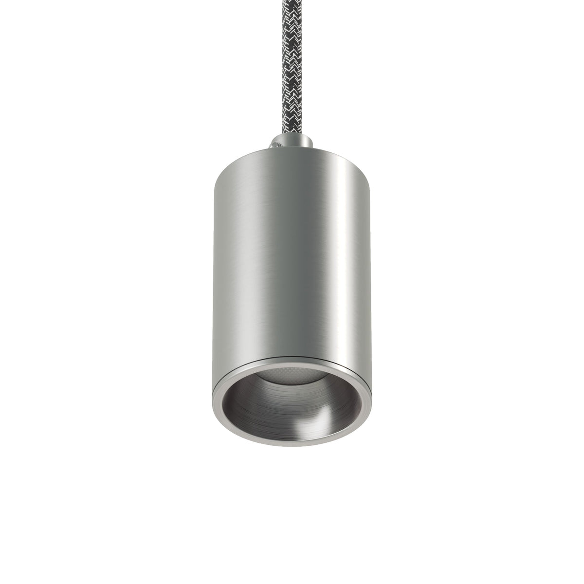 Faretto GU10 Spotlight LED Bispot - Titanio satinato - Creative Cables