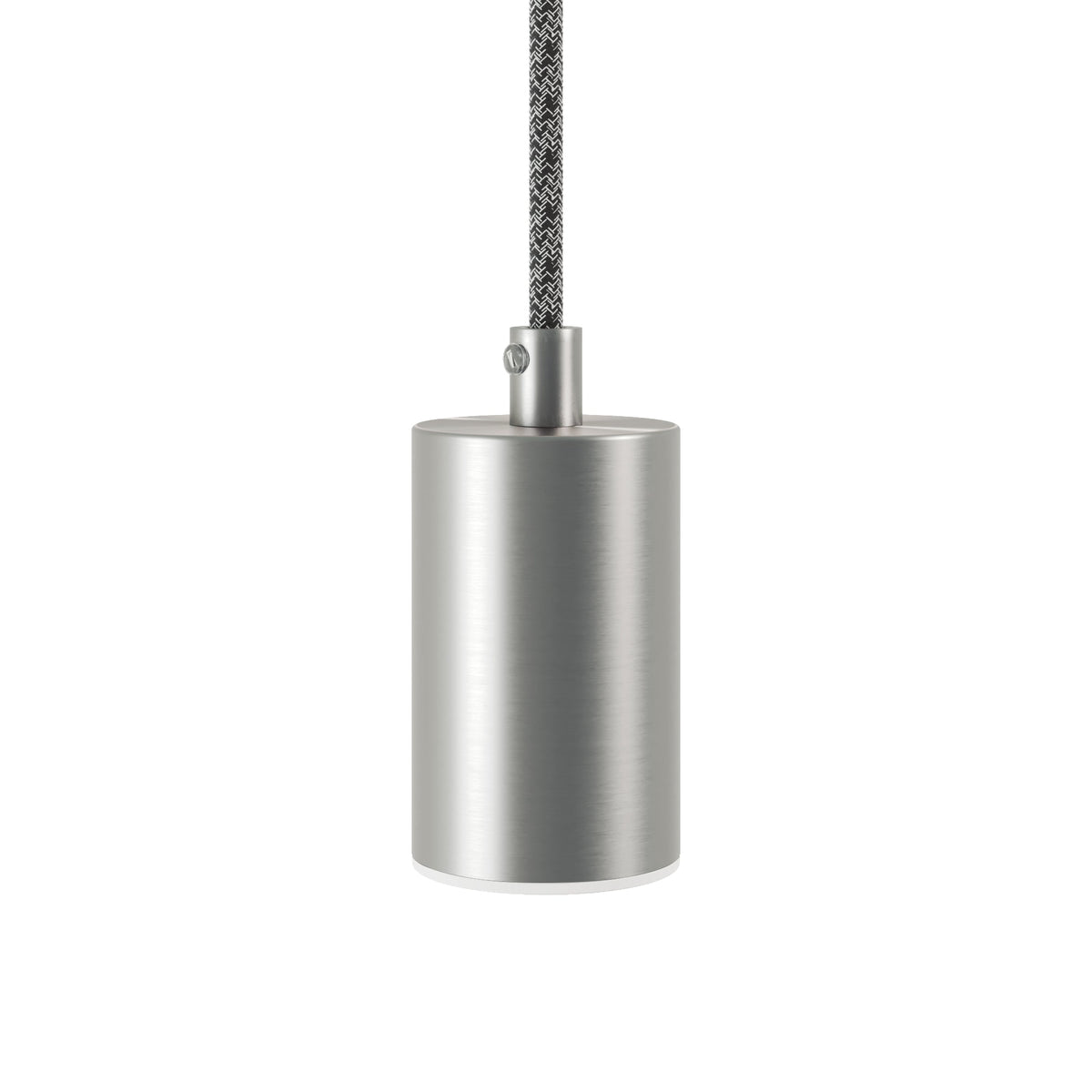 Faretto GU10 Spotlight LED Bispot - Titanio satinato / Bianco opaco - Creative Cables