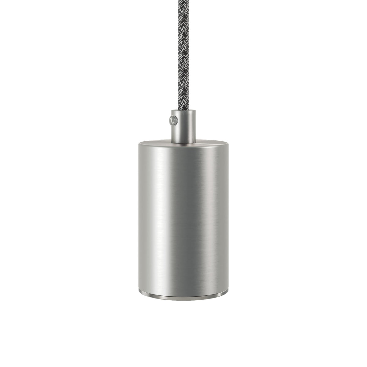 Faretto GU10 Spotlight LED Bispot - Titanio satinato / Cromo - Creative Cables