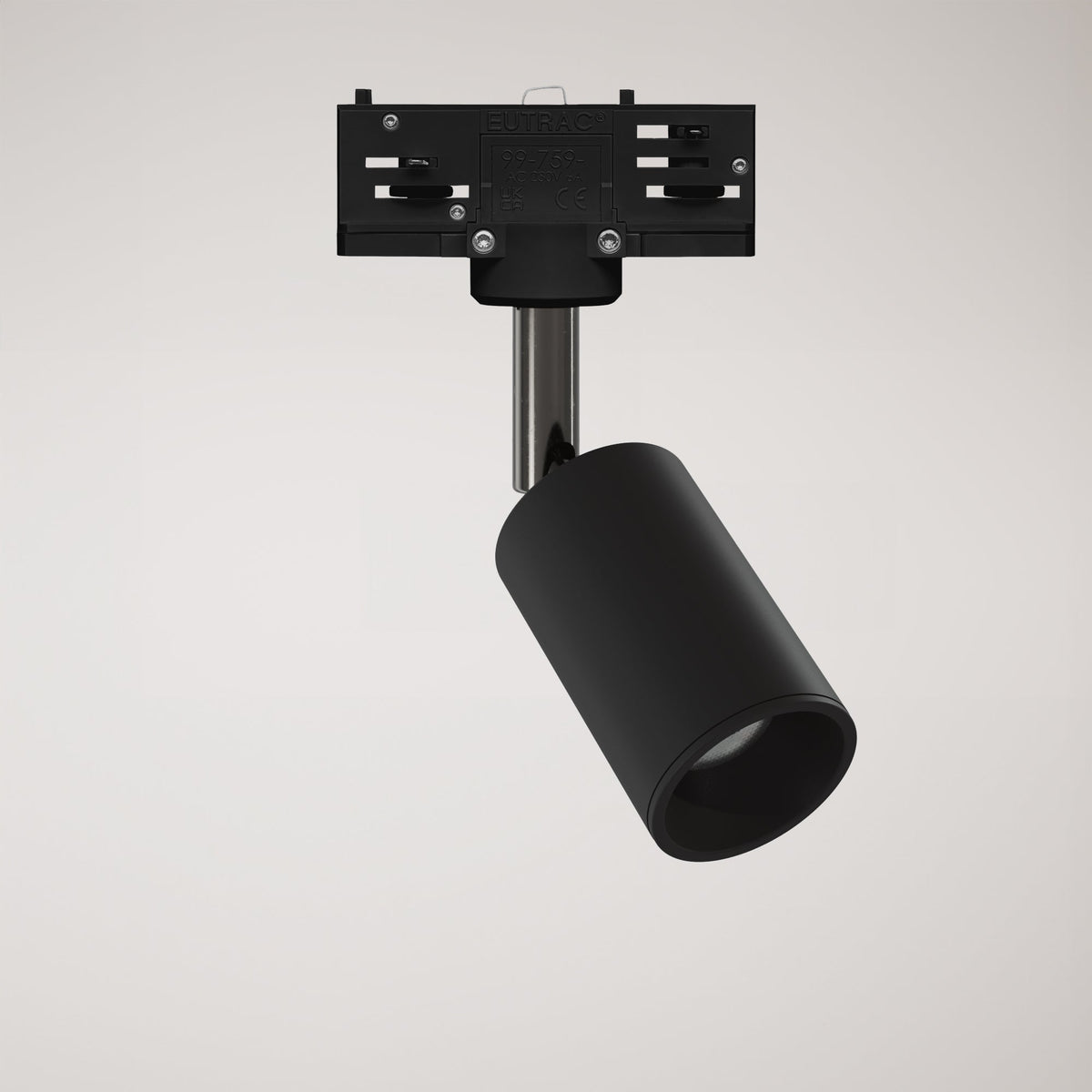 Faretto orientabile Bispot per sistema a binario - Nero - Creative Cables