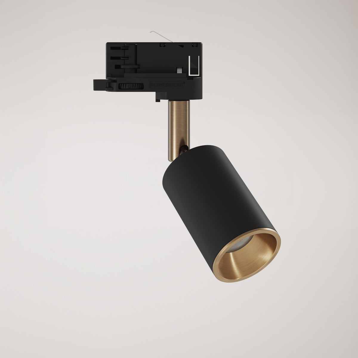 Faretto orientabile Bispot per sistema a binario - Nero / Bronzo satinato - Creative Cables
