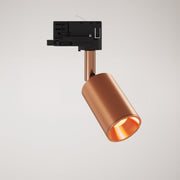 Faretto orientabile Bispot per sistema a binario - Rame satinato - Creative Cables