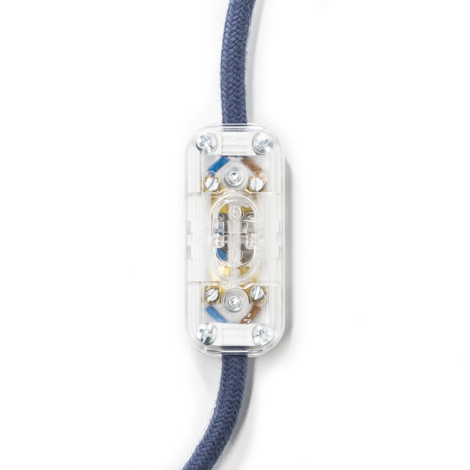 Interruttore Bipolare infracavo - Trasparente - Creative Cables