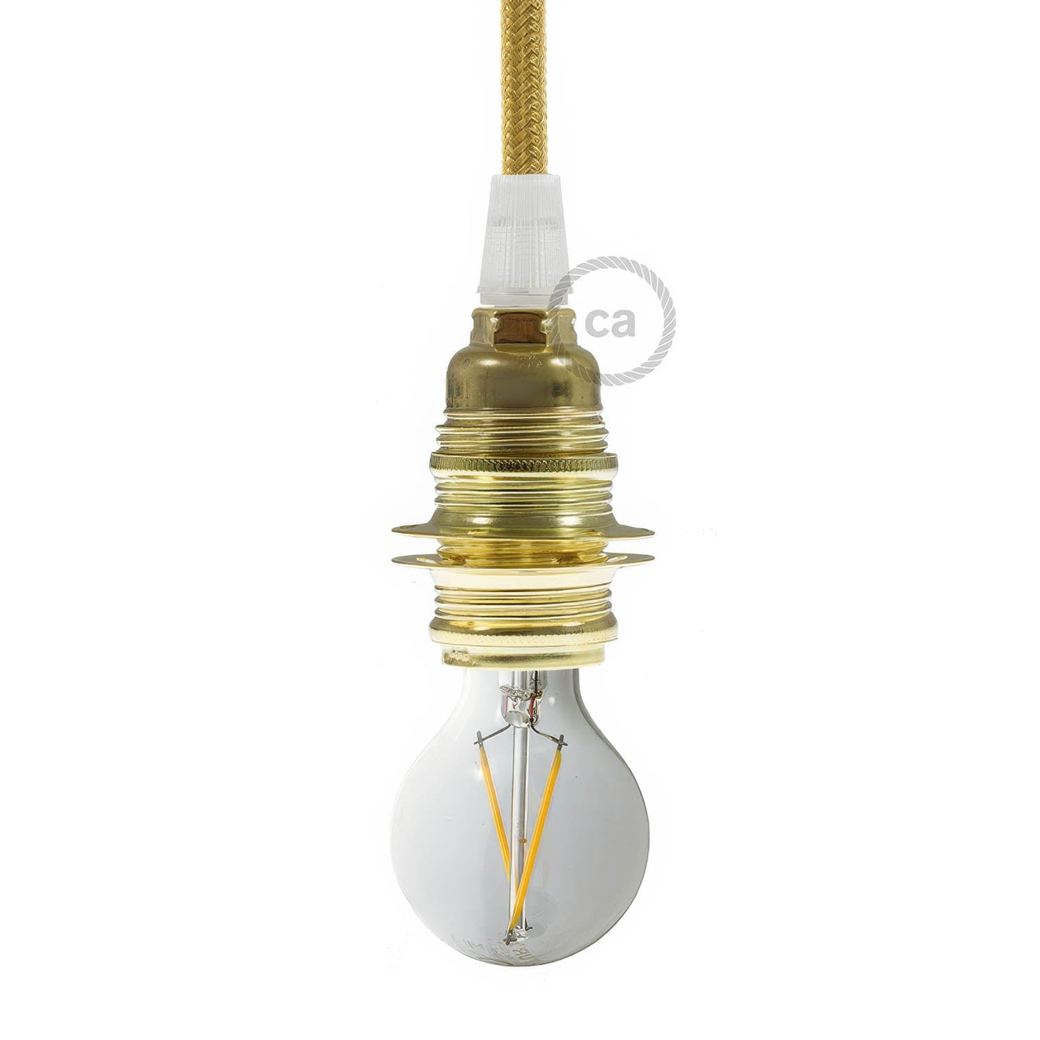 LAMORELL LIGHTDESIGN - PORTALAMPADA E27 IN METALLO CON GHIERA PER Paralume Zincato 89617970 LAMORELL LIGHTDESIGN - PORTALAMPADA E27 IN METALLO CON GHIERA PER Paralume Zincato 89617970