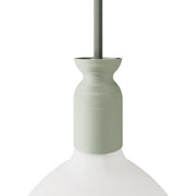 Kit portalampada E27 in plastica riciclata con stampante 3D - Verde salvia - Creative Cables