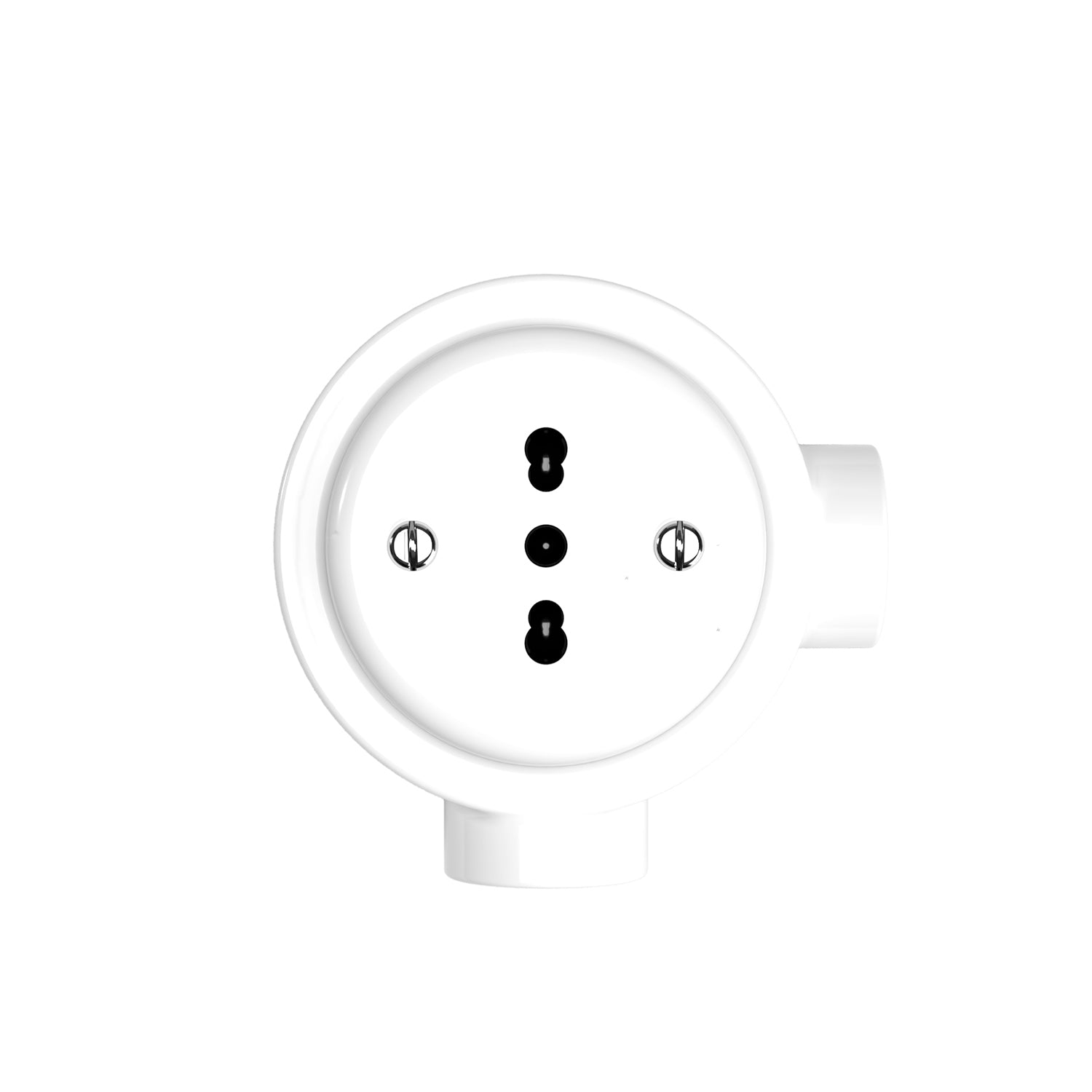 Presa di corrente Sicury standard italiano bianco 2P+T 10A 250V Serie Presa di corrente Sicury standard italiano bianco 2P+T 10A 250V Serie