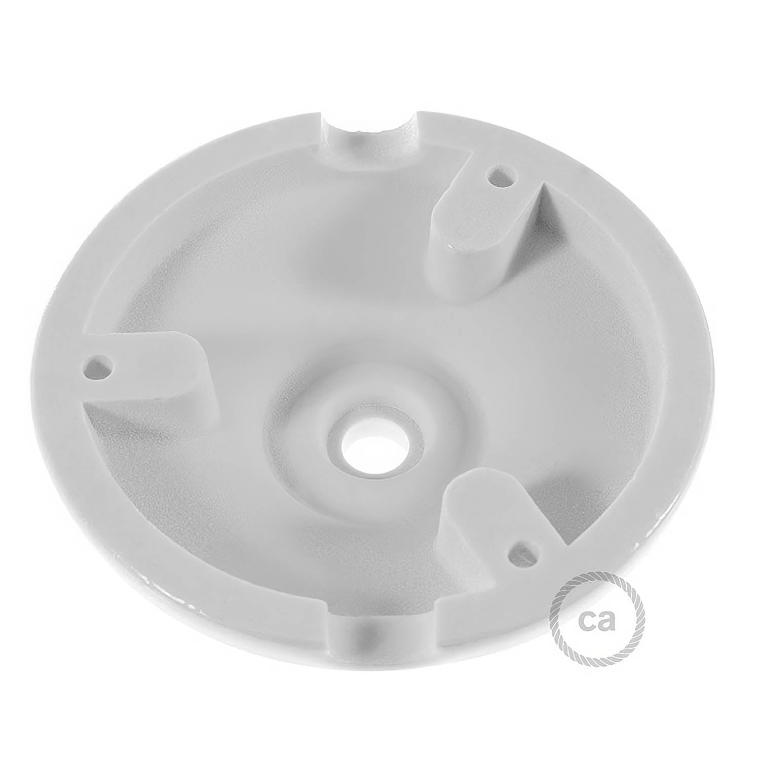 Kit rosone in porcellana - Bianco