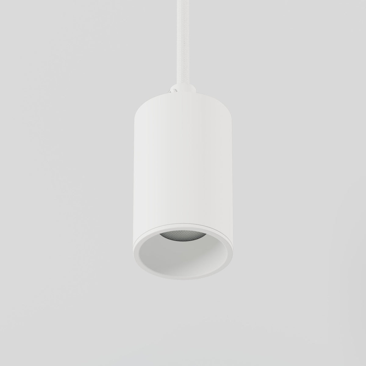 Lampada a sospensione con 4 faretti GU10 Bispot - Bianco - Creative Cables