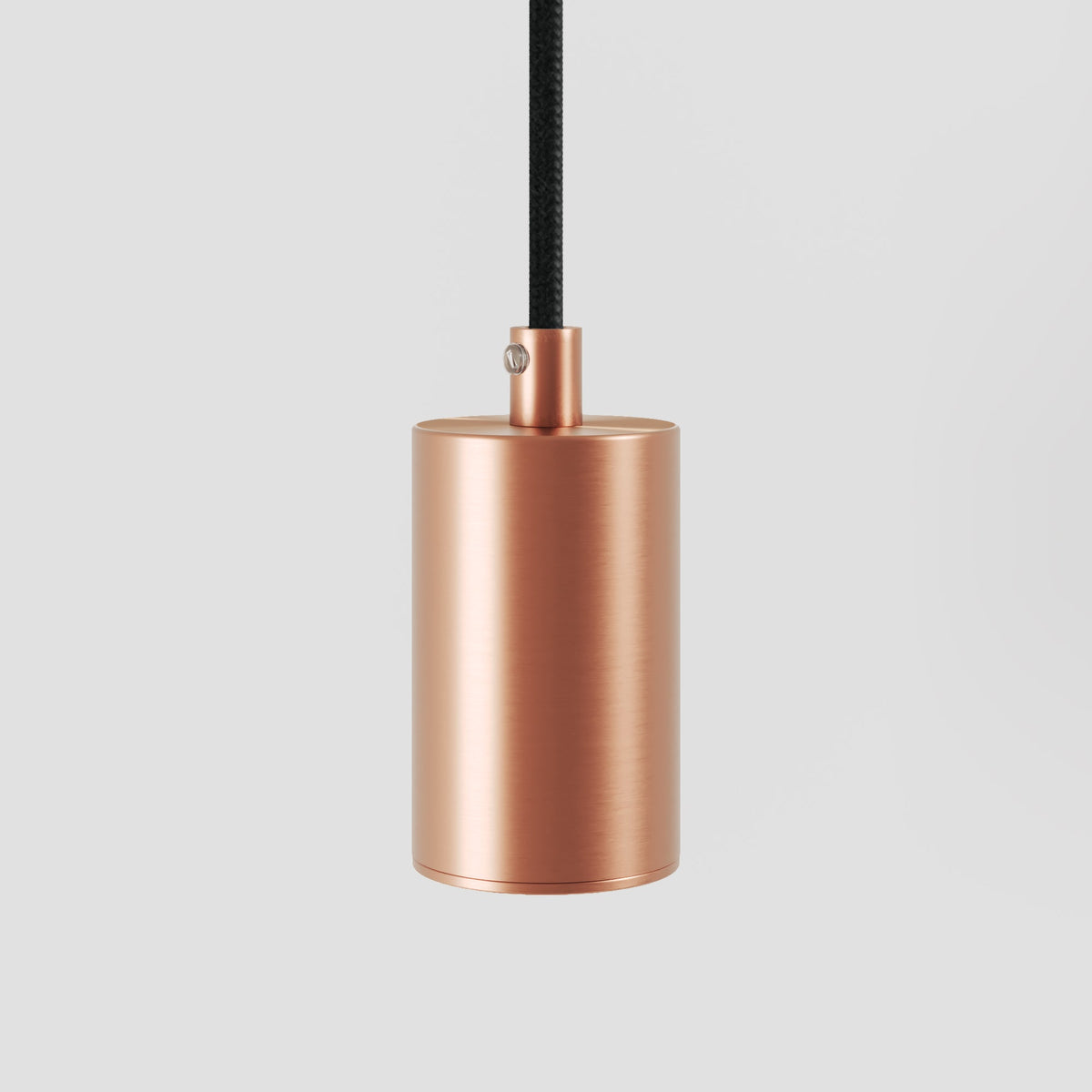 Lampada a sospensione con faretto GU10 Bispot - Rame satinato - Creative Cables