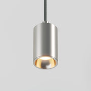 Lampada a sospensione con faretto GU10 Bispot - Titanio satinato - Creative Cables