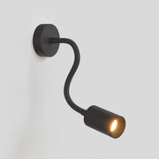 Lampada da parete o soffitto con faretto GU10 Bispot e braccio orientabile Flex 30 cm - Nero - Creative Cables