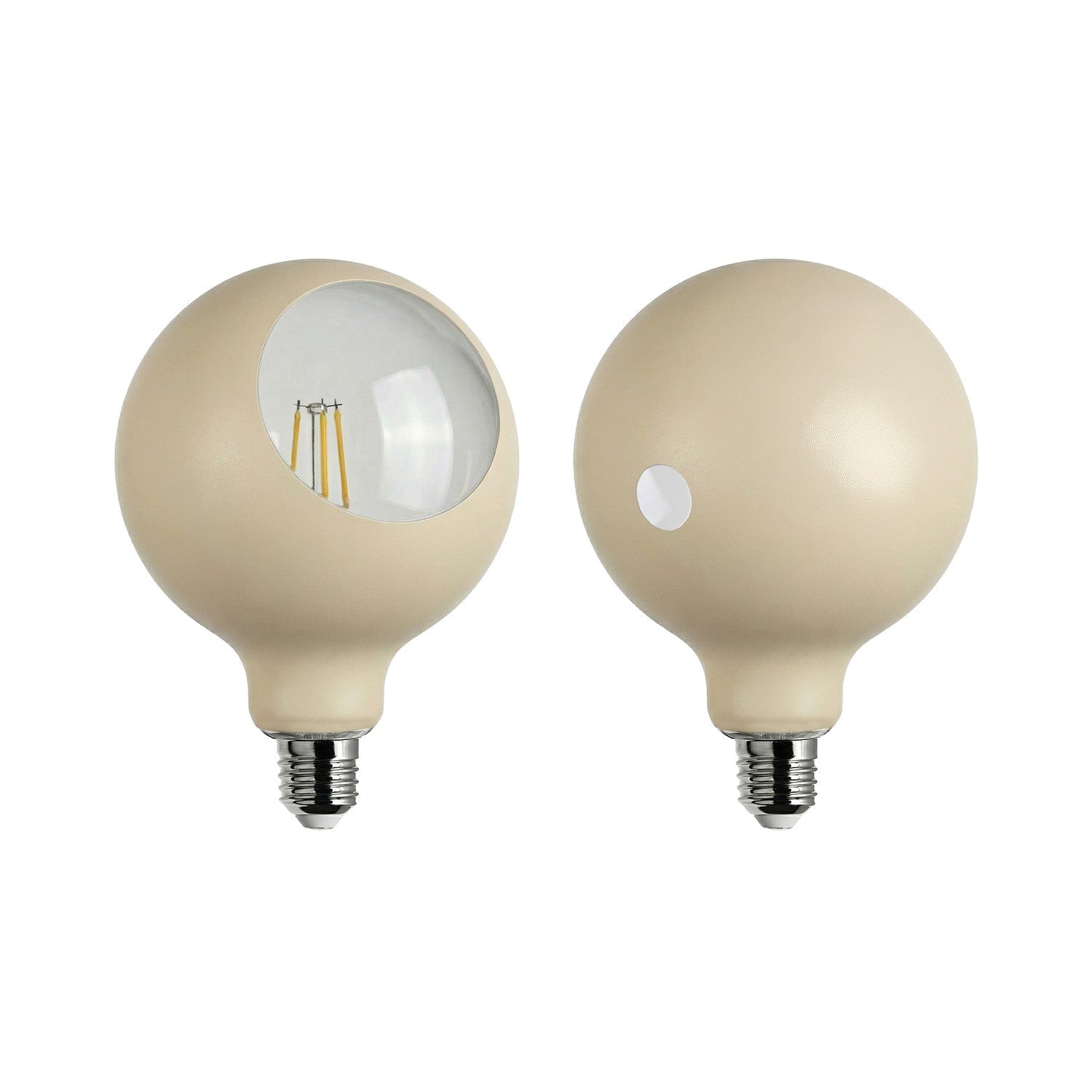 Lampadina LED Camo G125 4,8W 806Lm E27 2700K Dimmerabile - Panna