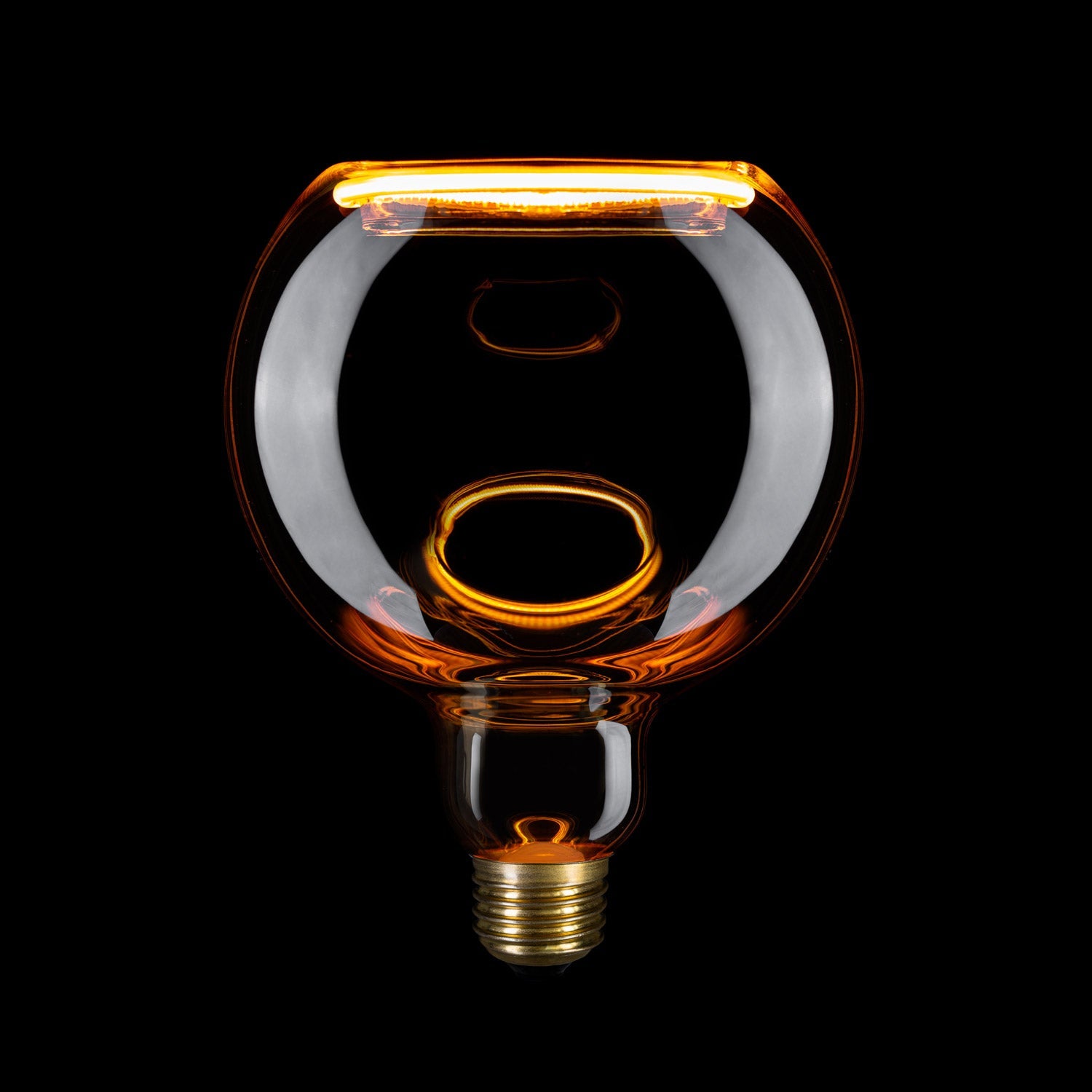 Lampadina LED Smoky Ghost Line CRI 90 G125 6W 220Lm E27 1900K Dimmerabile - G15 - Creative Cables