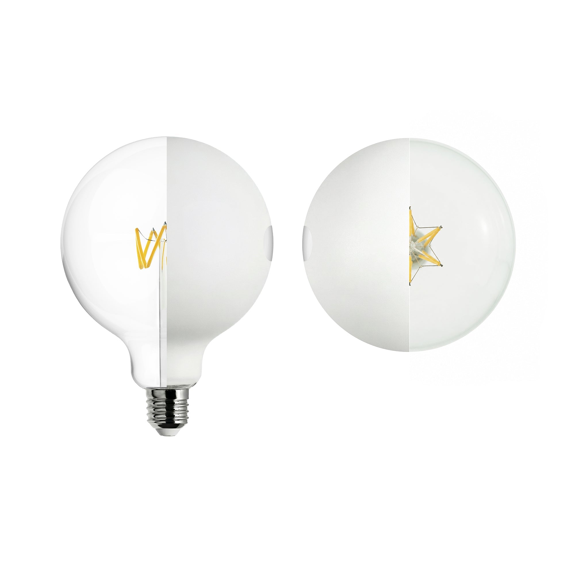 Lampadina LED Talia G125 4,8W 806Lm E27 2700K Dimmerabile - Bianco - Creative Cables