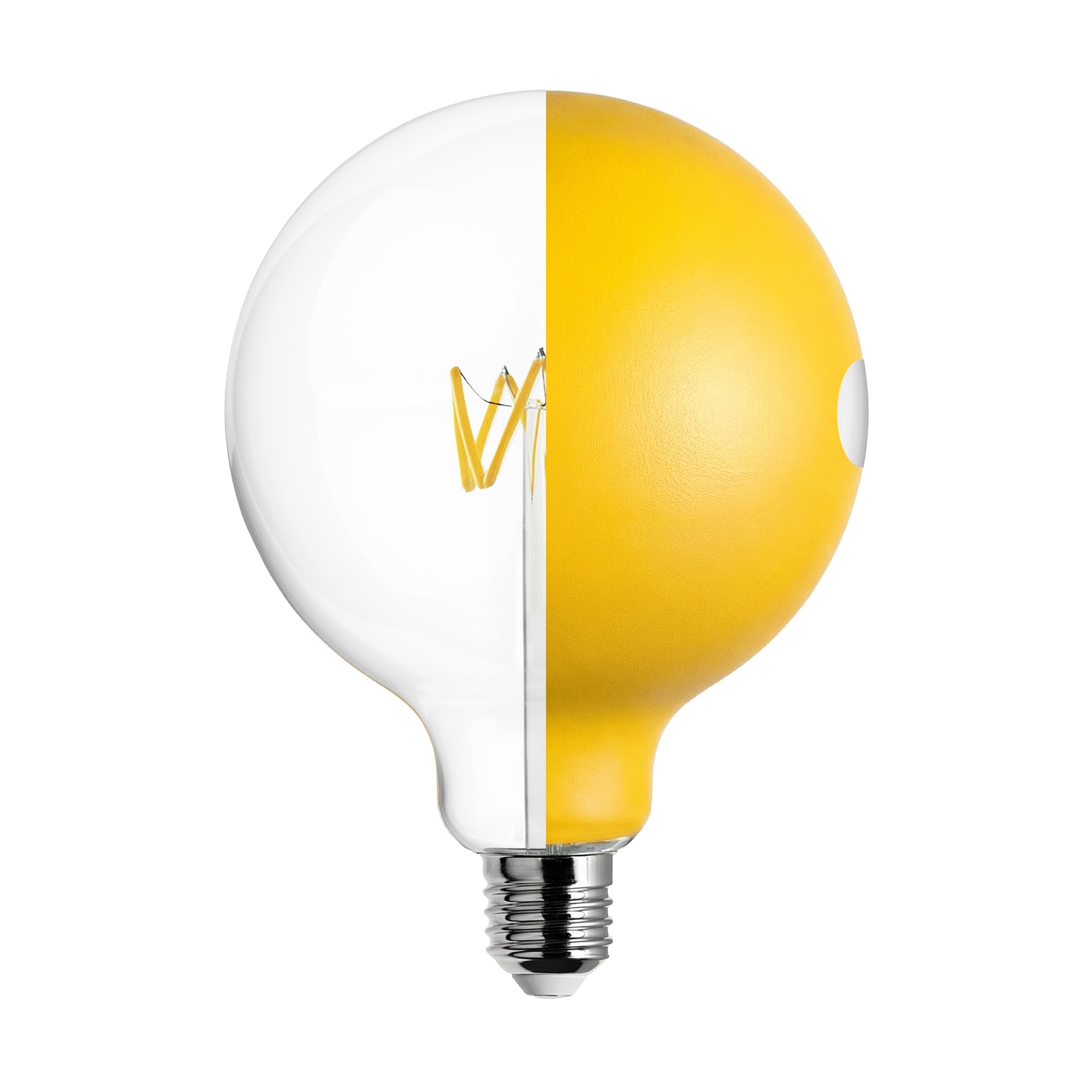 Lampadina LED Talia G125 4,8W 806Lm E27 2700K Dimmerabile - Giallo - Creative Cables