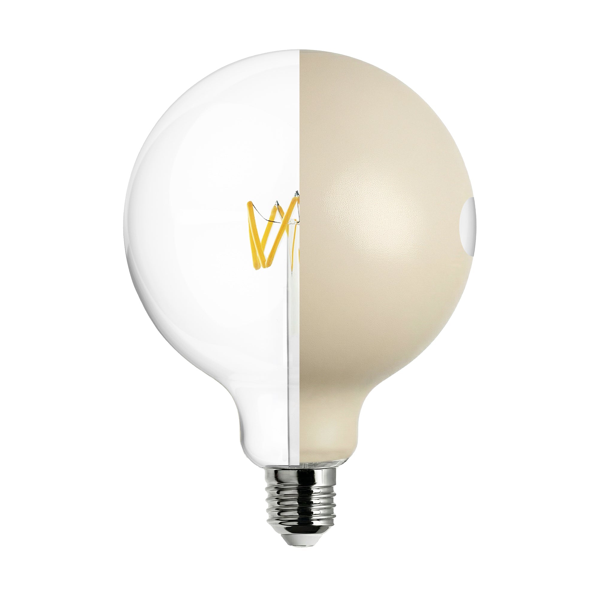 Lampadina LED Talia G125 4,8W 806Lm E27 2700K Dimmerabile - Panna - Creative Cables