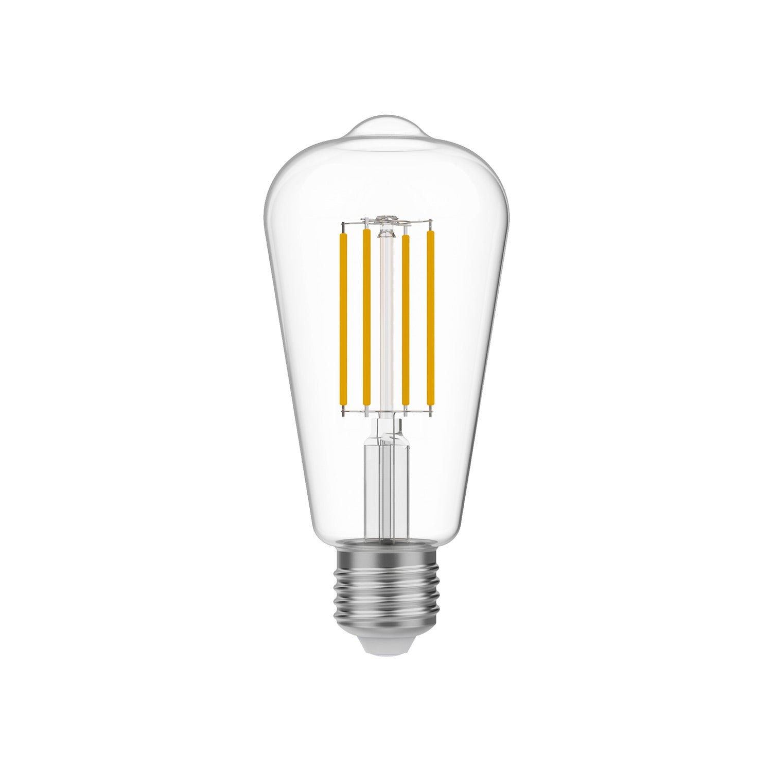 Lampadina LED Trasparente Edison ST64 7W 806Lm E27 2700K Dimmerabile - T02 - Creative Cables