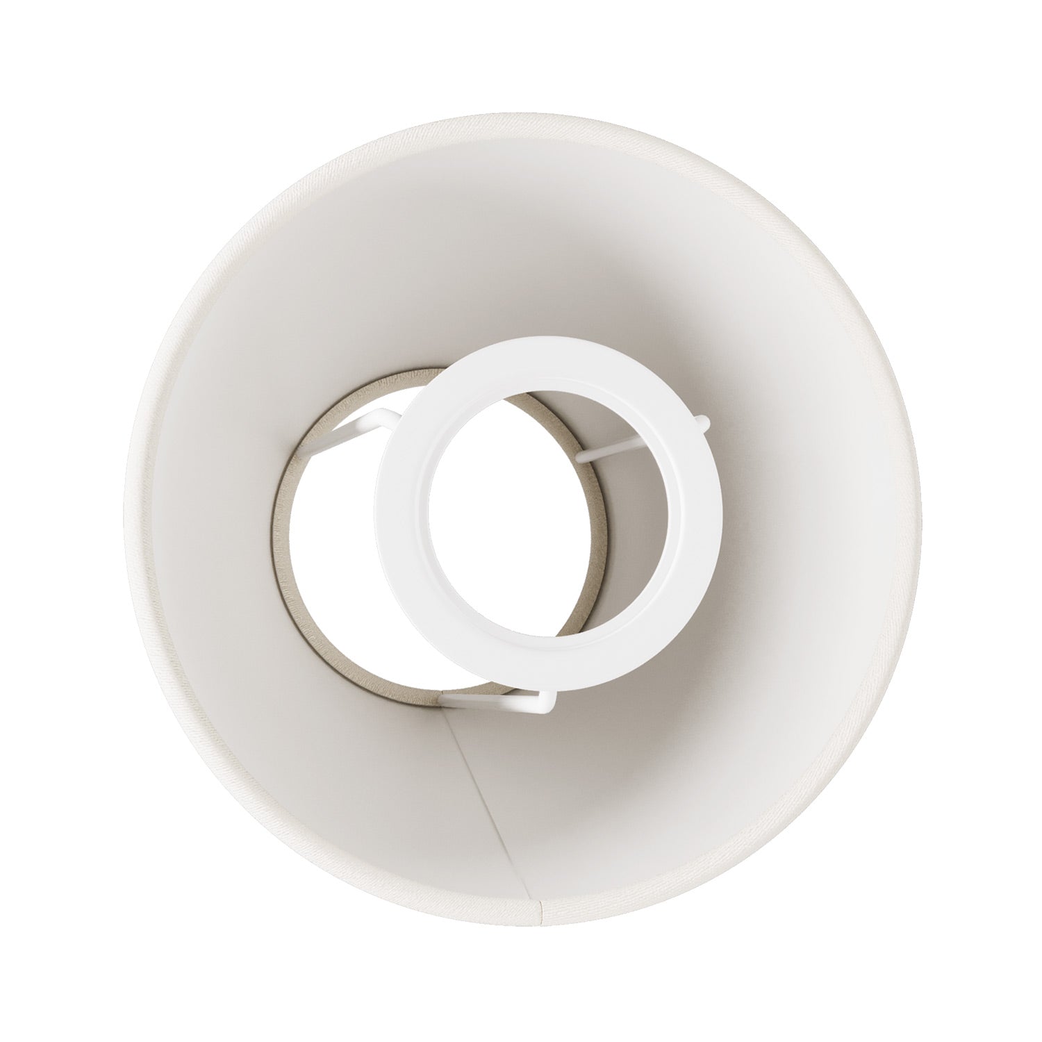 Angoily Paralume Per Lampada Da Tavolo in Plastica Bianca, 2 Pezzi Foro Angoily Paralume Per Lampada Da Tavolo in Plastica Bianca, 2 Pezzi Foro