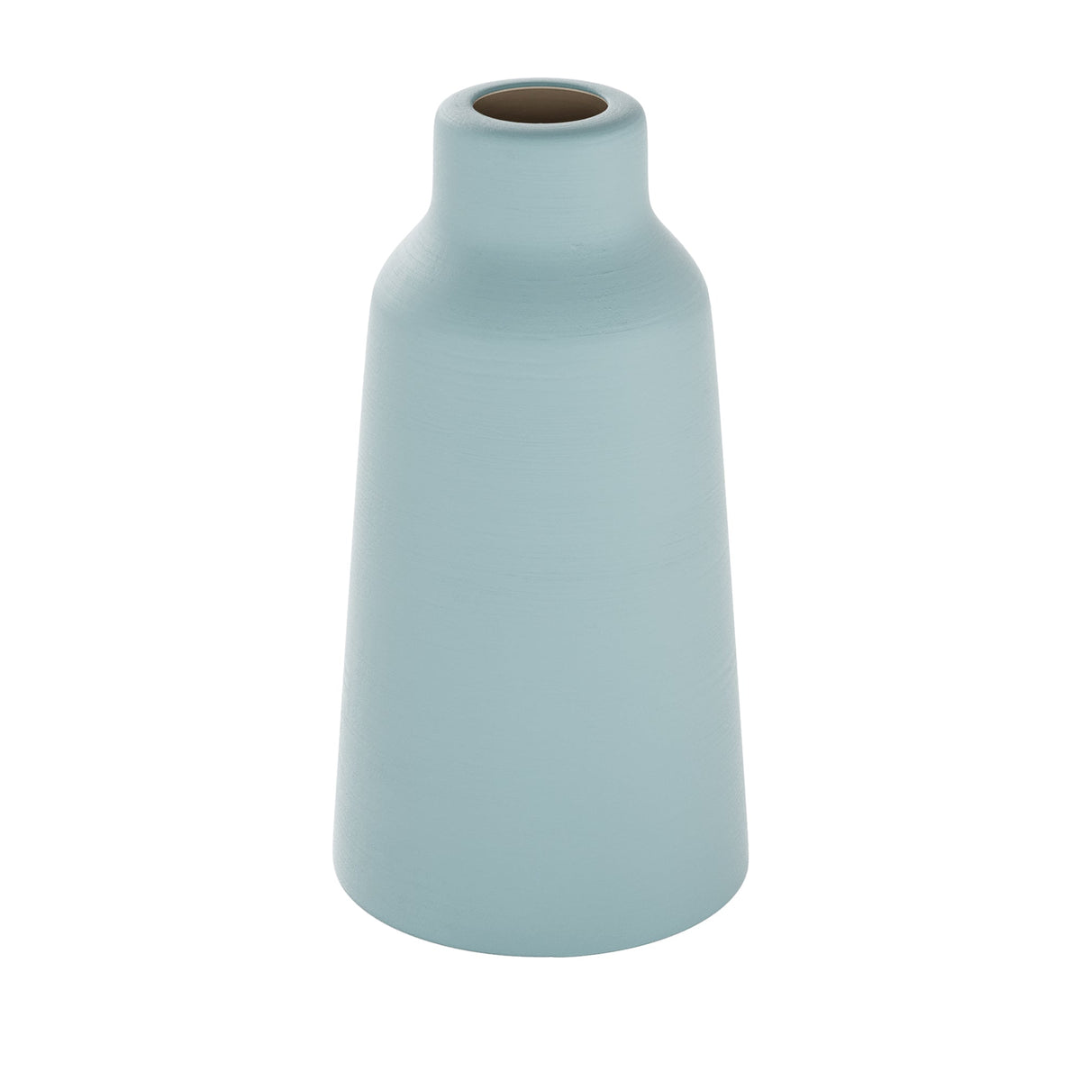 Paralume Bottiglia in ceramica per lampadario - Azzurro / Bianco