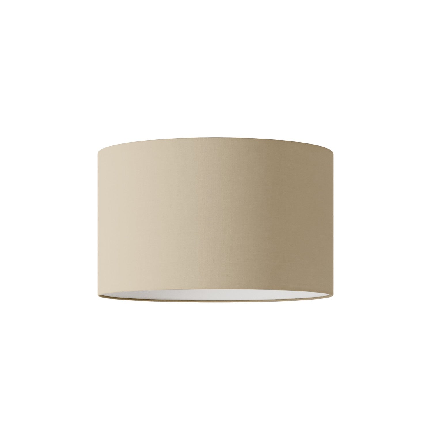 Paralume Cilindro L in tessuto con attacco E27 - Made in Italy - Arenal Tortora