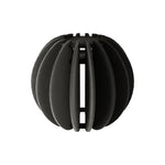 Paralume ellittico LAMPSHHADE in materiale fonoassorbente - Nero melange - Creative Cables