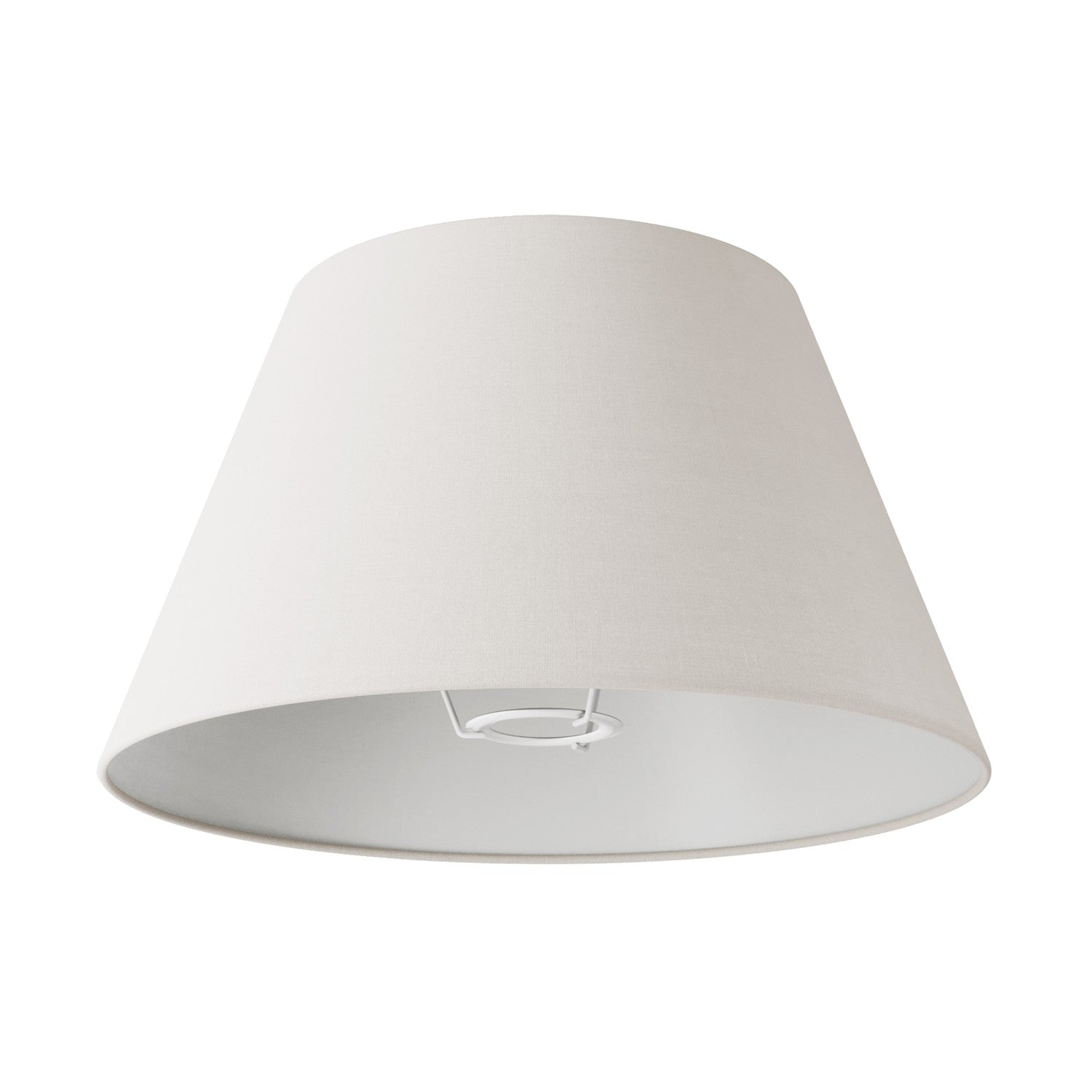 Paralume Impero M in tessuto per lampada da terra con attacco E27 - Made in Italy - Arenal Sabbia - Creative Cables