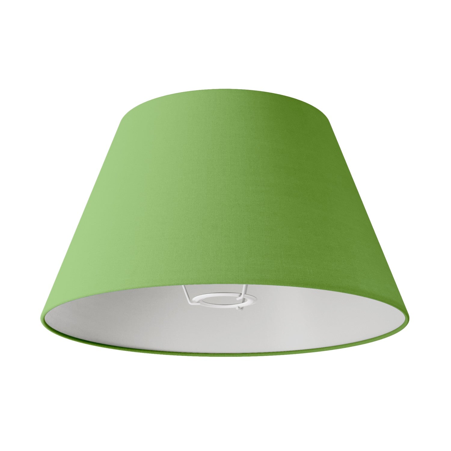 Paralume Impero M in tessuto per lampada da terra con attacco E27 - Made in Italy - Cinette Verde Pistacchio - Creative Cables