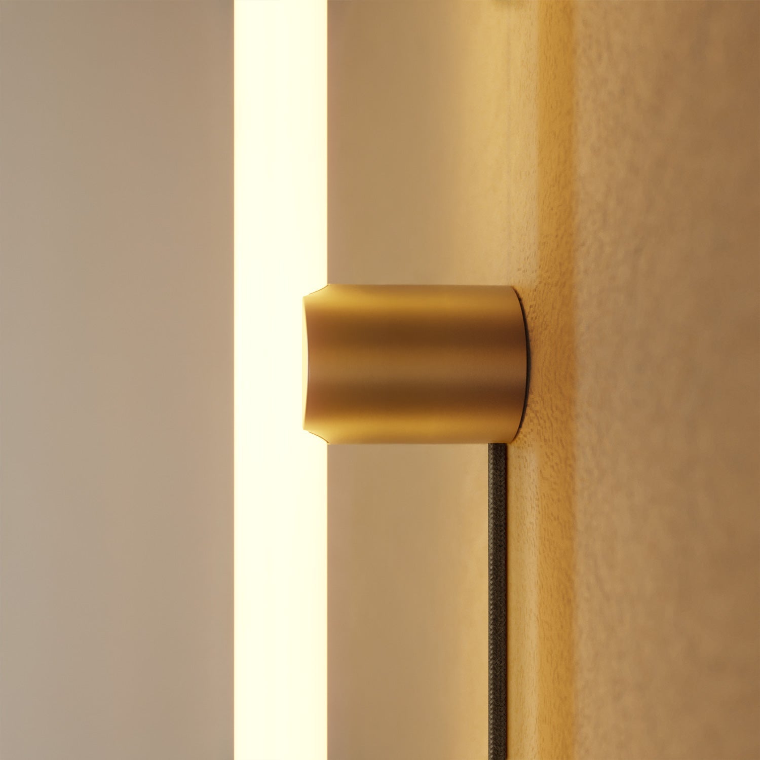 Portalampada S14d Spostaluce in metallo da parete o soffitto - Bronzo satinato