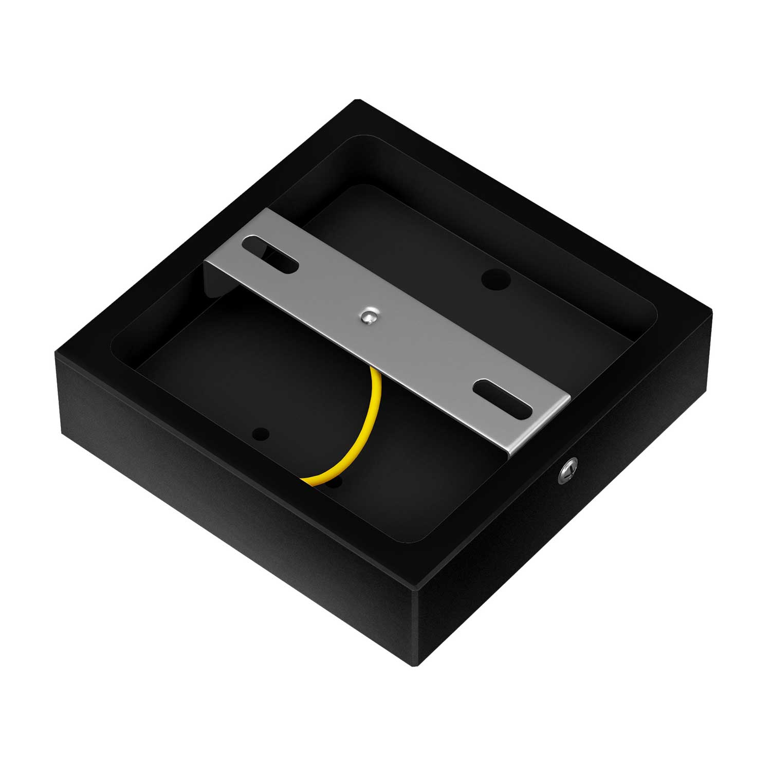 Supporto quadrato per Archet(To) in legno - Nero