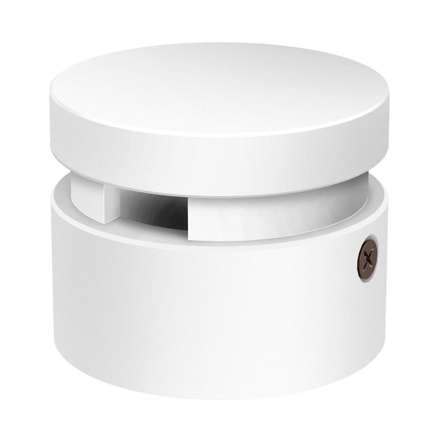 Terminale in legno per cavo per catenaria e sistema Filé. Made in Italy - Bianco - Creative Cables